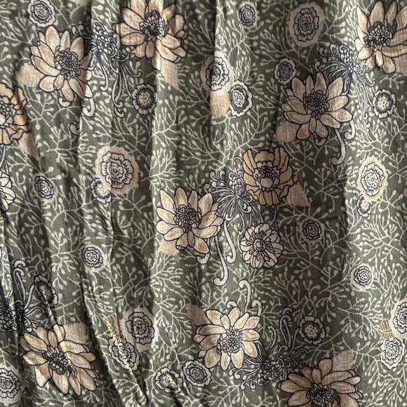 Lucky Brand Long Sleeve Floral Print Women's Top L - Picture 9 of 13